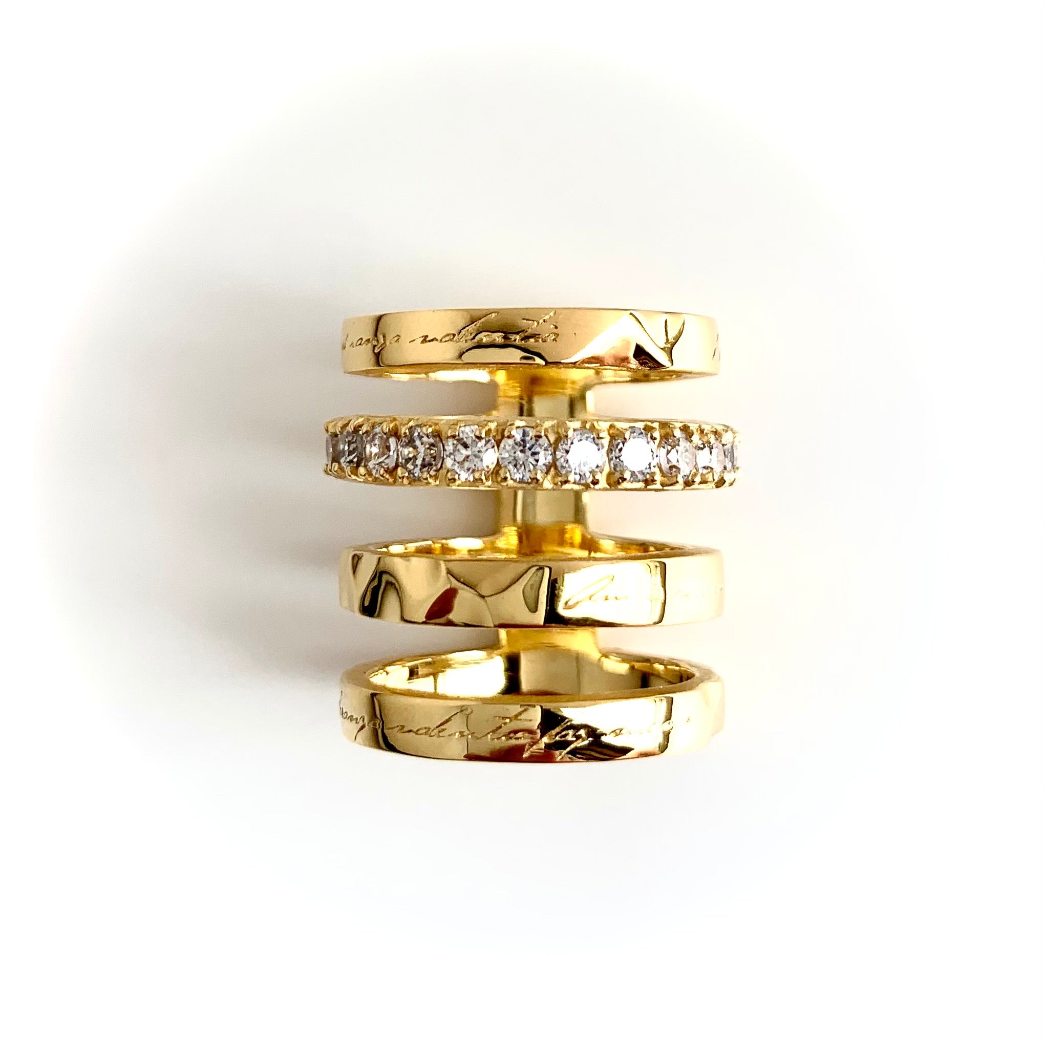 guarant'otto K18YG メメント・モリリング # #16 guarant'otto K18YG メメント・モリリング # #16